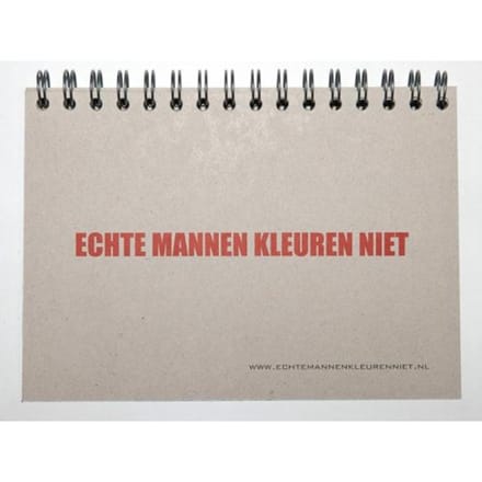 Echte Mannen Kleuren Niet - Jan Maarten Groen