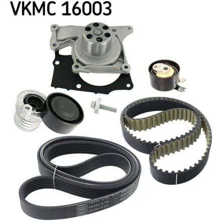 Waterpomp+distributieriem set SKF VKMC 16003
