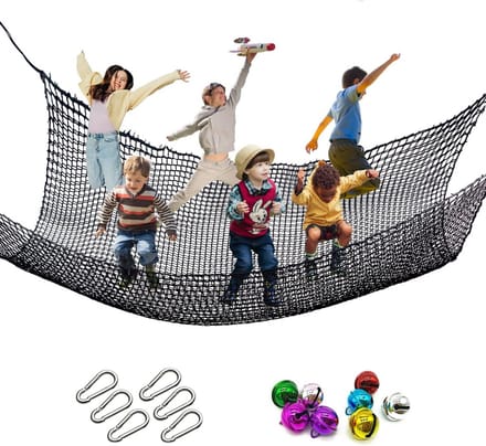 Extra Groot Klimnet voor Buiten | Veilig Speelnet voor Kinderen | Wand Net voor Boomhut of Speeltuin