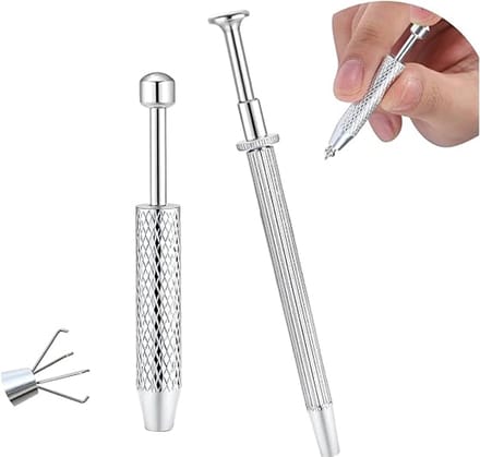 Daity Set van 2 - Multifunctioneel grijpgereedschap voor sieraden - nagelborstels - IC-chiptrekkers en elektronische componenten.