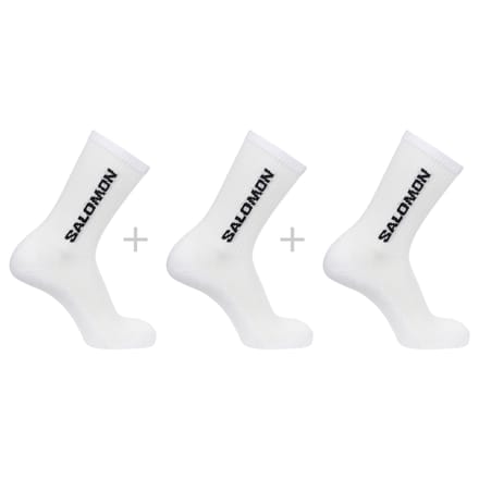 Salomon Everyday Crew, sokken, 3-pack, wit
