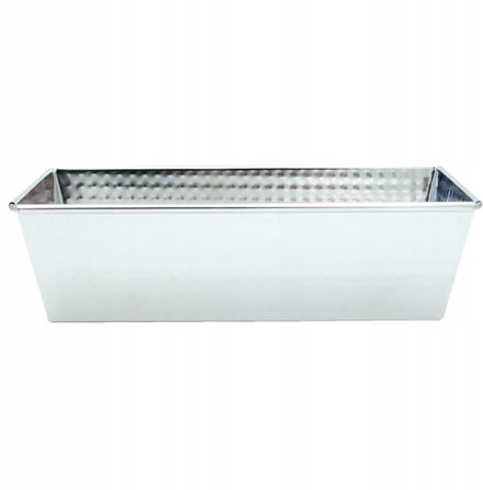 Zilveren Broodvorm - Bakplaat voor Brood - 26x12.5x7.5cm