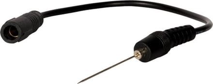 SW-Stahl 32225L-13 testsonde lang met zwarte kabel 0,7 mm diameter