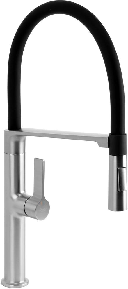 Rea - Keukenkraan Rea Lago Brush Nickel - 21,5 x 10 x 51 cm