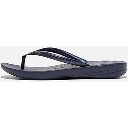 FitFlop Iqushion Ergonomic Flip-Flops TPU Dames Slippers - Midnight Navy