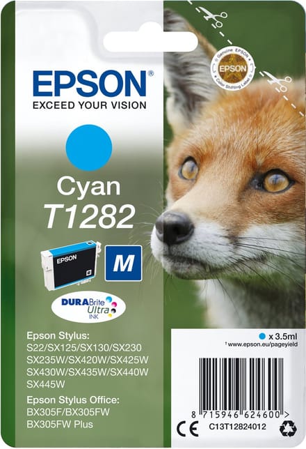 Original Ink Cartridge Epson C13T12824022 Dark blue