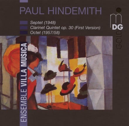 Ensemble Villa Musica - Hindemith: Septet (1948) | Clarinet Quintet Op. 30 (First Version) | Octet (1957|58) (CD)