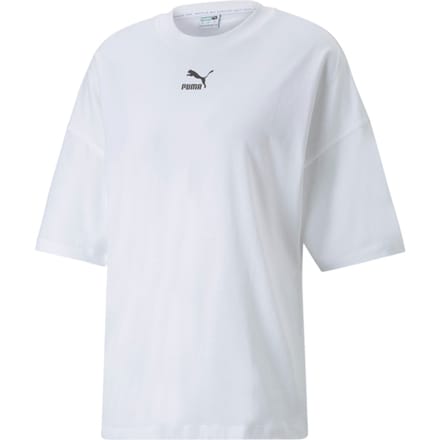Puma Classics Oversized T-shirt Vrouwen Wit K002
