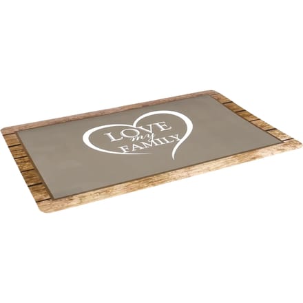Flamingo Kattenaccessoire Shabby Chic Heart - Bruin - 43 x 28 cm