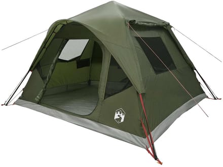 vidaXL - Directe - Tent - Olijfgroen - 305 - x - 275 - x - 190 - cm - Polyester - en - Staal