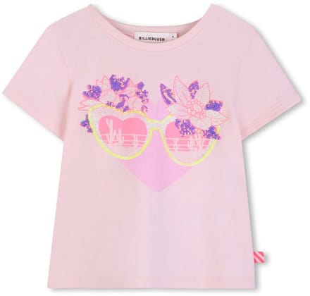 Billieblush - T-Shirt print - Pink - Maat 110