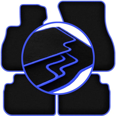 CARLUX-BLUE automatten voor: BMW 1 F40 hatchback (2019-)