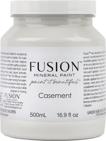 fusion mineral paint - meubelverf - acryl verf - witte verf - casement - 500 ml