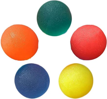 Grip Versterkers - Handtrainer set - Kracht Training - Stress Verlichter - 5 stuks - Multicolor