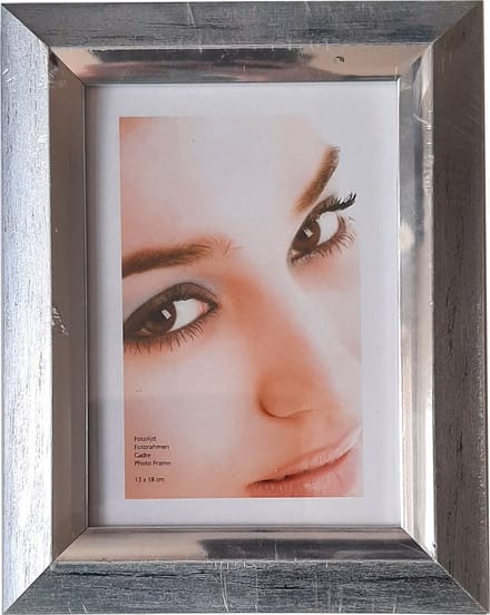 Fotolijst 13 x 18 cm Anchor zilver