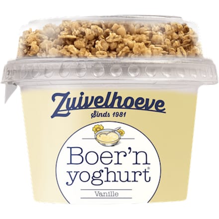 Boer'n Yoghurt muesli vanille