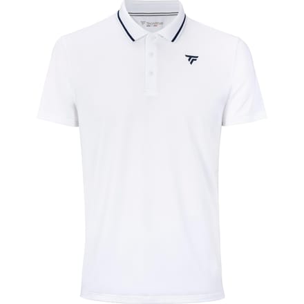 Tecnifibre Team Tech Korte Mouw Poloshirt Wit L Man