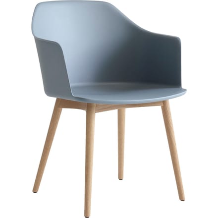 &Tradition Rely HW76 Stoel - light blue - oak