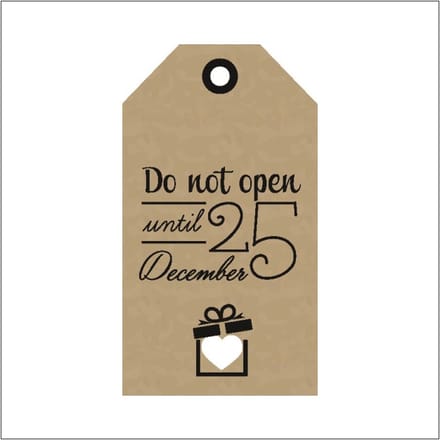 Kerst Label - Kaartjes - 20 Stuks - Cadeau Kaartjes