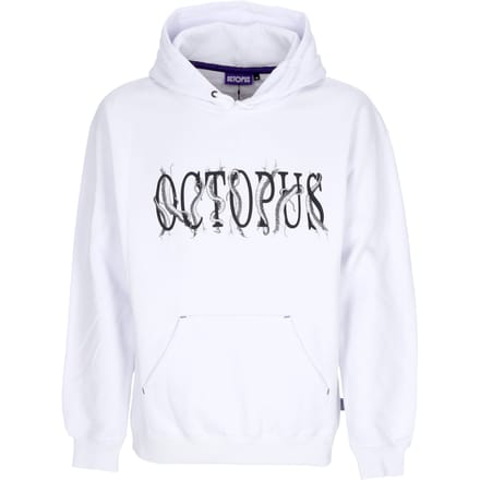 Hoodie Man Tentacles Logo Hoodie Wit