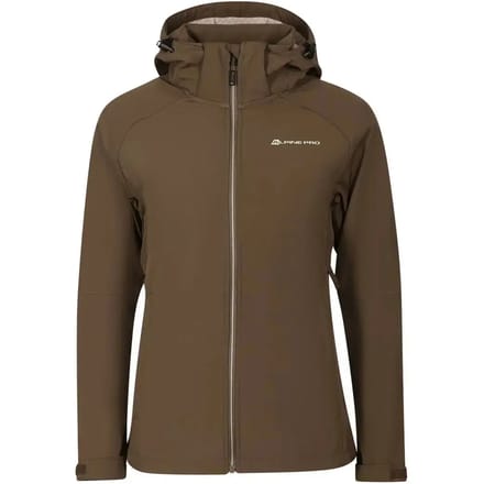 Alpine Pro Hoora Softshelljack Groen M Vrouw