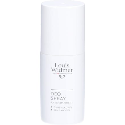 Louis Widmer Bodycare Deo Spray Antiperspirant Licht Geparfumeerd Deodorant