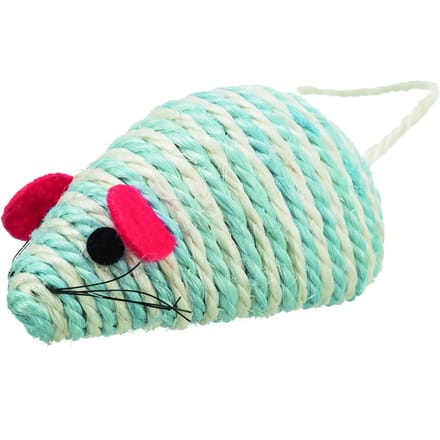 Sisal kattenspeeltje met muis Trixie