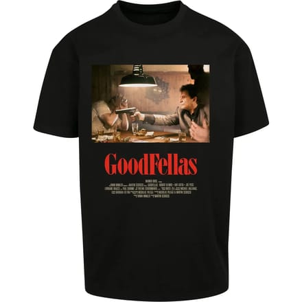 Mister Tee Goodfellas - Tommy DeVito Oversize Heren Tshirt - XS - Zwart
