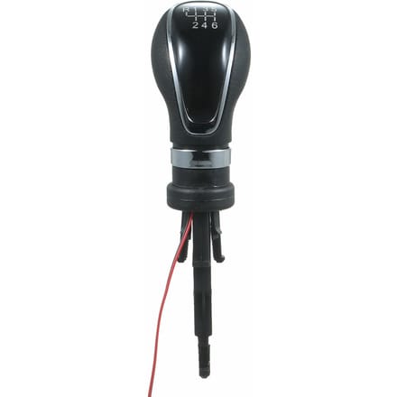 LED Auto Versnellingspookknop Handgeschakeld 6-versnellingen Kop Handgreep Pook 6 zwart
