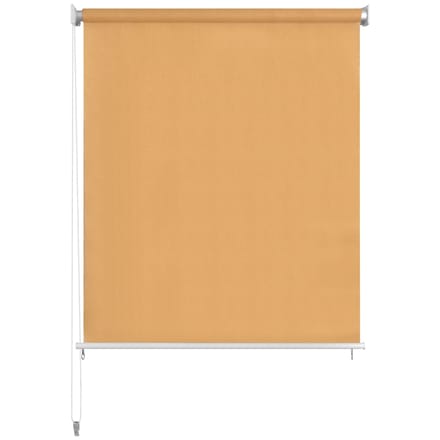 vidaXL - Rolgordijn - voor - buiten - 225(B)x140(H) - cm - beige