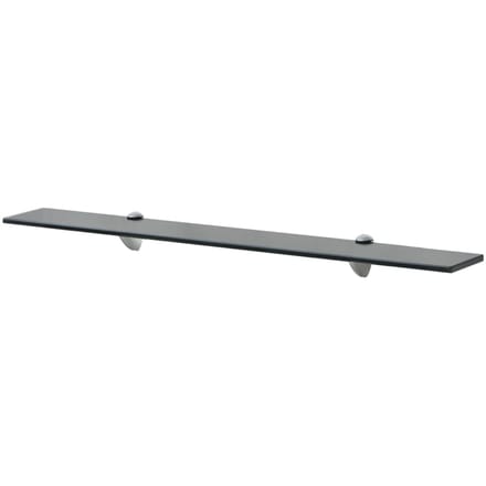 vidaXL - Zwevend - schap - 80x10 - cm - 8 - mm - glas