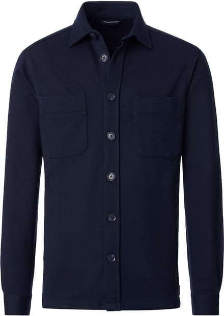 Casa Moda Casual Outdoor Overhemdjack 454383200-105 Blauw - M
