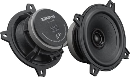 Emphaser ECX-G4 - Autospeakers - 10cm speakers - 2 weg coaxiale set - 100mm luidsprekers - 60 Watt RMS - 4 Ohm