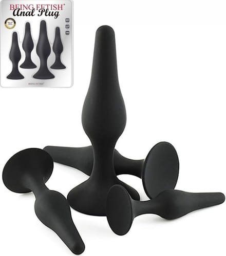 Being Fetish - Anaal Pluggen Set - 4 stuks