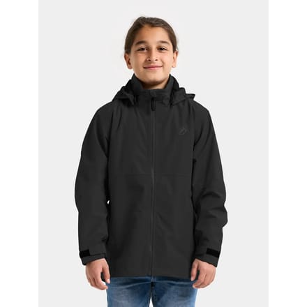Didriksons Piko, regenjas, junior, zwart