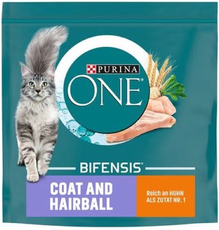 PURINA ONE Coat & Hairball voor katten- 1.5kg