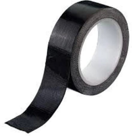 Klussentape 50mmx10m zwart Deltafix