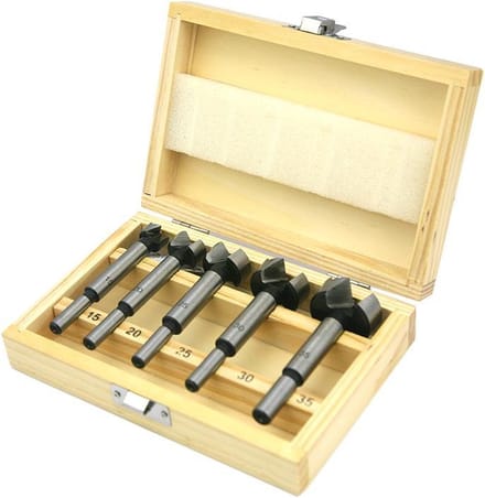 Cilinderkopboren set / Forstnerboren set 5 delig