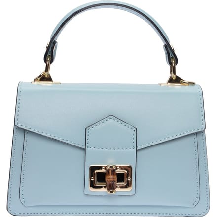 Roberta M Turquoise Rundleer Tas
