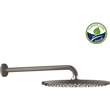 GROHE Rainshower Hoofddoucheset 310 - Douchekop - Hard Graphite Geborsteld - Mat Antraciet