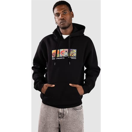 Rivvia Projects Decorative Hoodie zwart