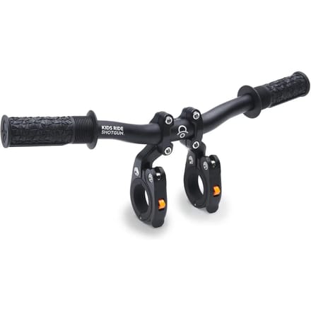 Shotgun Pro 2.0 Combo Voorste Kinderzitje Voor De Fiets Zwart Jongen