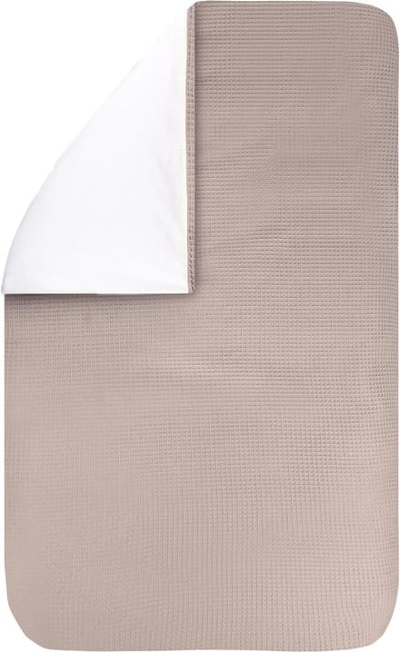 BINK Bedding Dekbedovertrek Wafel (Pique) Oudroze Ledikant 100x135 cm (zonder sloop)