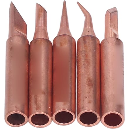 5 Pièces Pointe de Fer à Souder Panne à Souder Tête de Soudure Cuivre Kit d'Accessoires C900MT