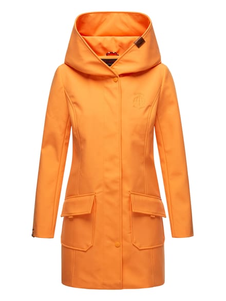 Marikoo dames softshelljas – Mayleen, waterafstotend met capuchon