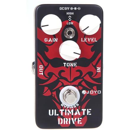 JOYO JF02 Ultimate Drive Overdrive Gitaareffectpedaal red