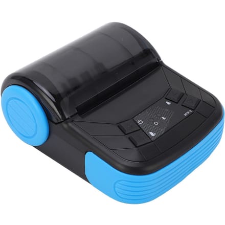 Thermische Bluetooth Printer Mini Draadloos Draagbaar 80mm voor Bon Ticket Rekening Factuur POS gray