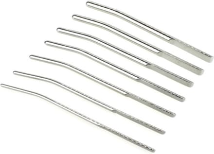 KG Deluxe Single End Dilator / Sound / met platte uiteinde (voor in de plasbuis) - 6 mm