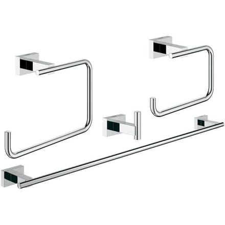 Grohe Essentials Cube Bathroom Set 4 in 1 40778001