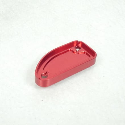 Rempompdeksel rood geanodiseerd voor motor Fantic 50 XE 09875005 MY23